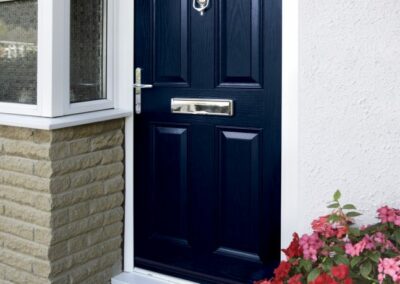 Seyward Traditional Composite blue front Door Dorset