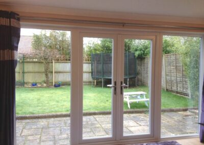 Seyward UPVC French doors and sidelights fitted in Corfe Mullen