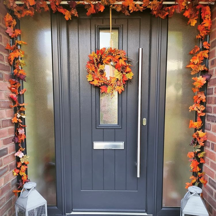 Autumn Endurance composite front front door