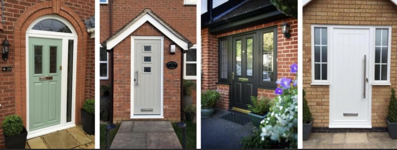 Four composite doors
