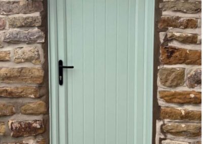 Hurst UPVC back door tongue and groove