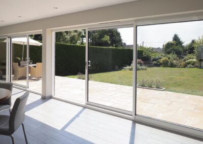 Smart systems white Aluminium Sliding Patio doors