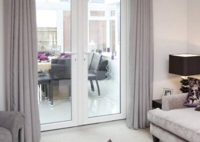 Eurocell French doors UPVC