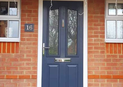 Blue Composite door