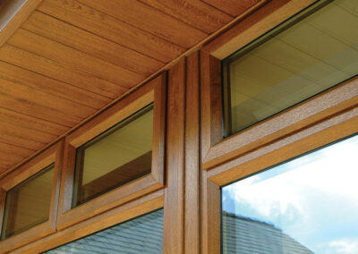 Oak UPVC soffits