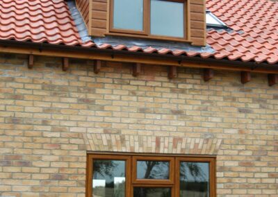 Eurocell Oak UPVC windows